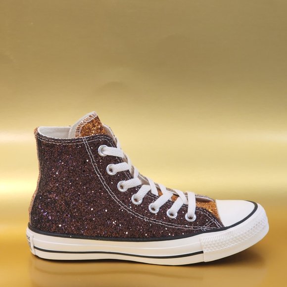 Converse Shoes Converse Ctas Hi Glitter By You Womens Sneakers 73144c Nwt Poshmark